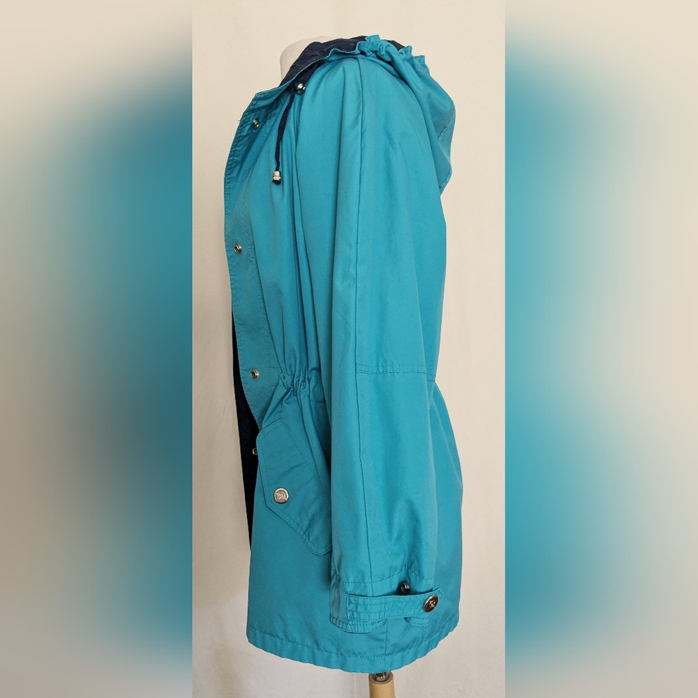 90s Retro Basic Editions Reversible Windbreaker J… - image 4